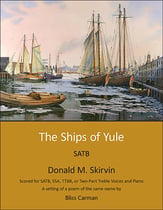 The Ships of Yule SATB choral sheet music cover